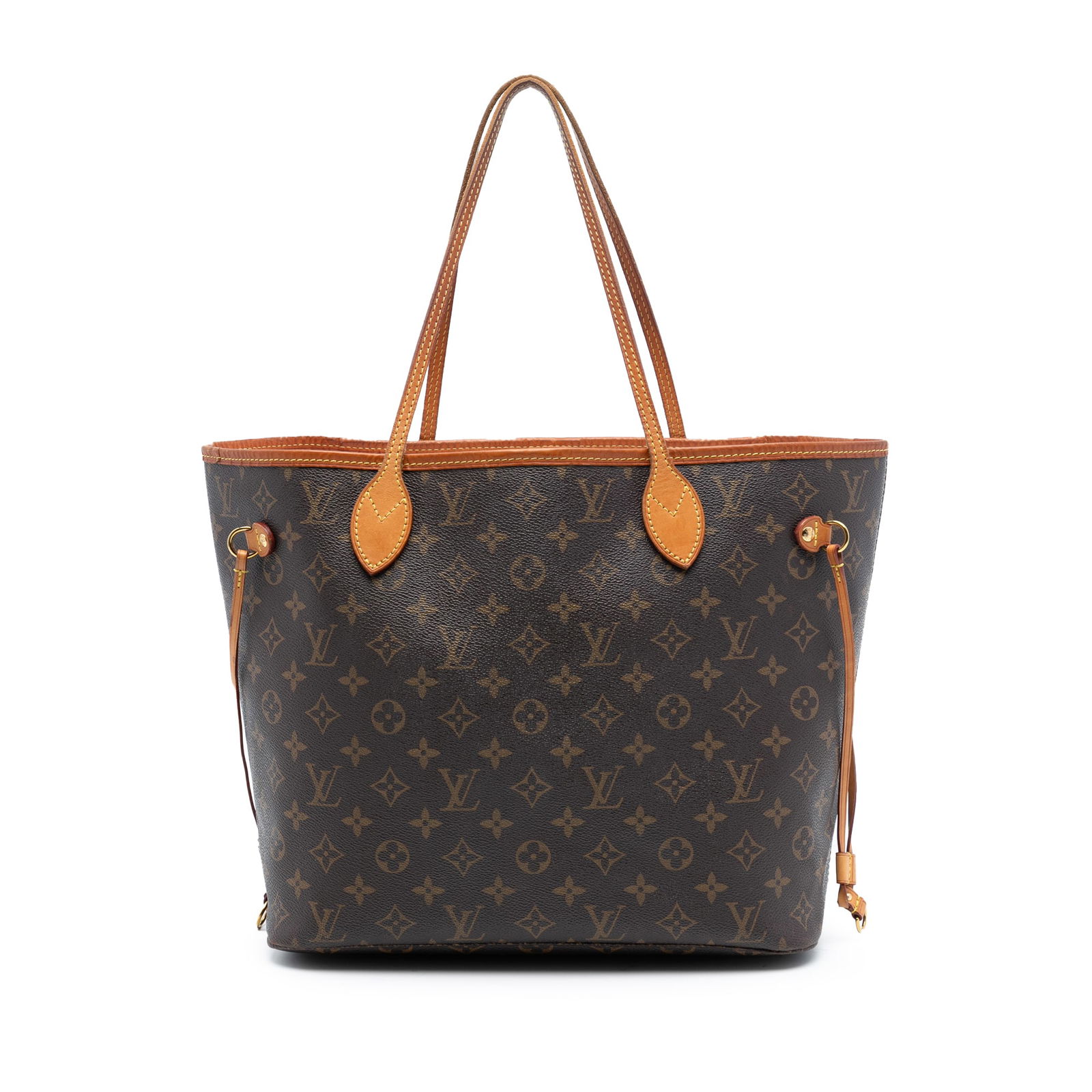 Louis Vuitton Neverfull MM Monogram Canvas Tote with Vachetta Handles (1 of 7)