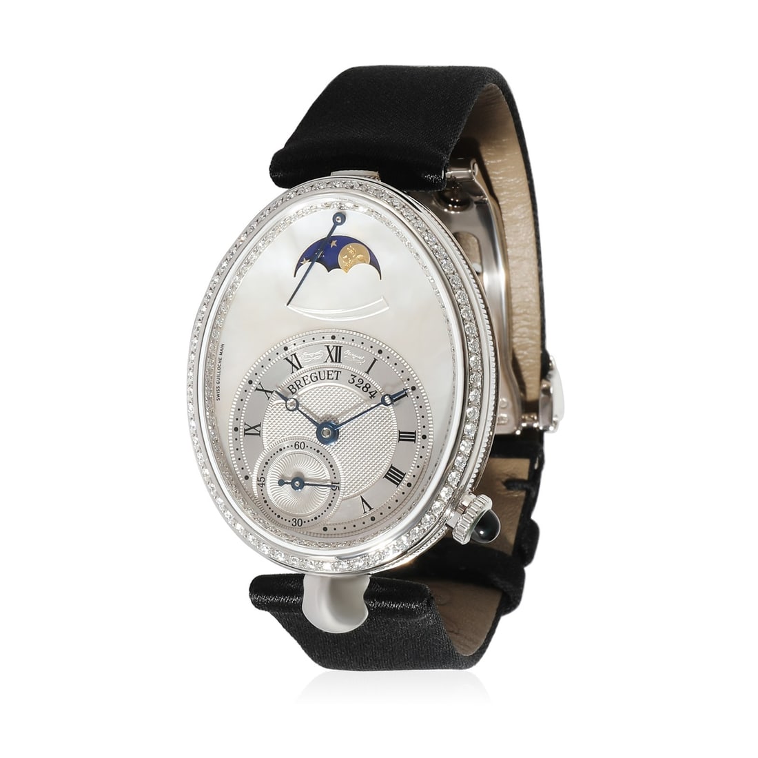 Breguet Queen of Naples 8908BB White Gold Diamond Bezel Women's Timepiece (1 of 6)