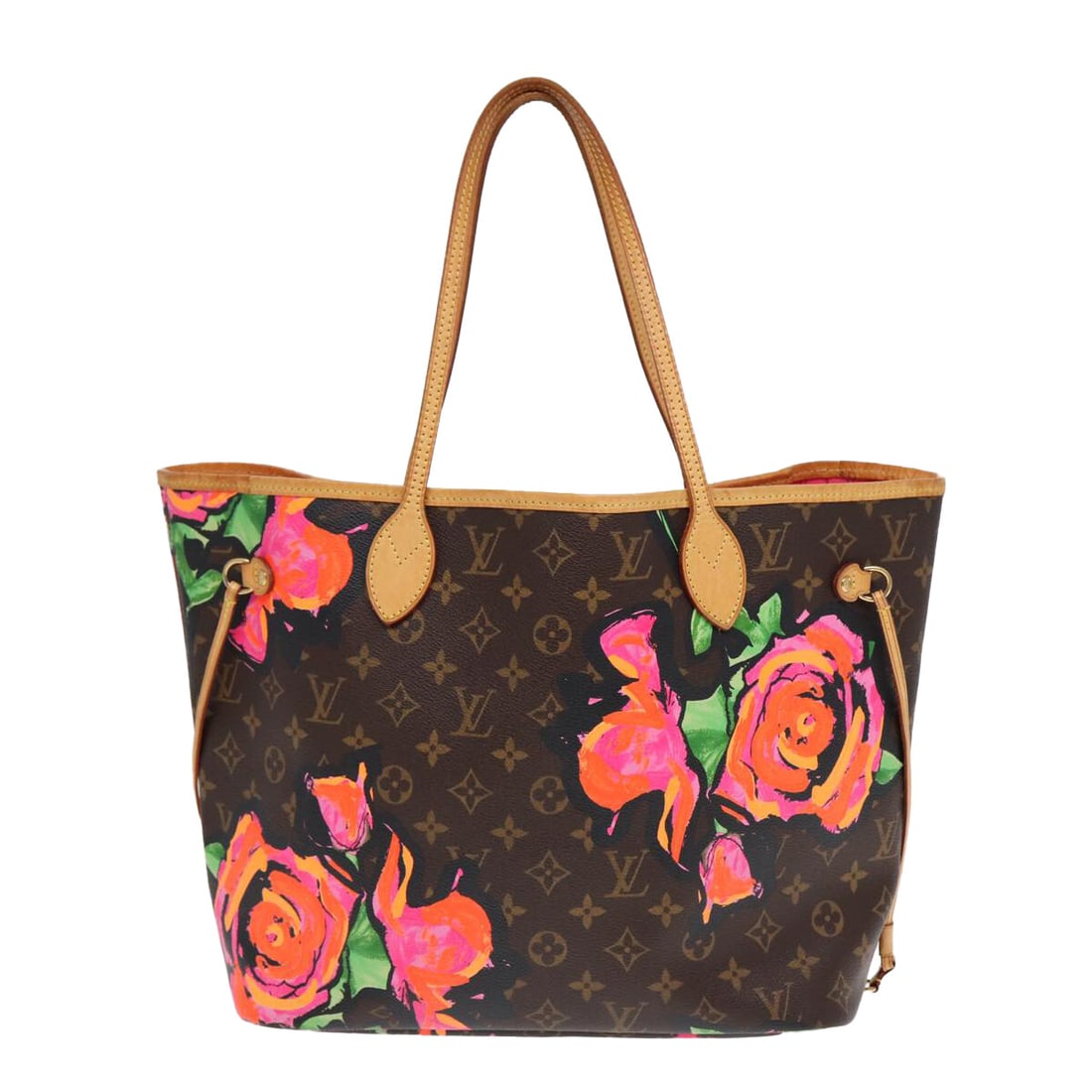 Neverfull Tote Bag by Louis Vuitton Limited Edition Monogram Roses Canvas: Neverfull Tote Bag by Louis Vuitton Limited Edition Monogram Roses Canvas This Louis Vuitton Neverfull Tote Limited Edition features the iconic Monogram Roses design. Crafted from pink canvas, it offe