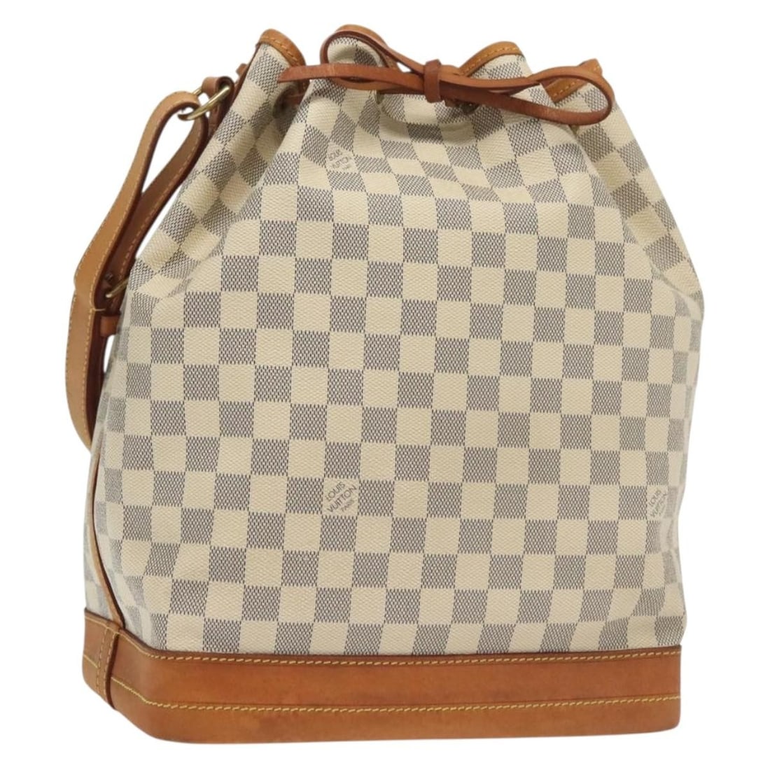 Noe Canvas Shoulder Bag by Louis Vuitton Multicolor France: Noe Canvas Shoulder Bag by Louis Vuitton Multicolor France This Louis Vuitton Noe handbag features the iconic Damier canvas in a multicolour design. Designed for women, it is crafted in France and off
