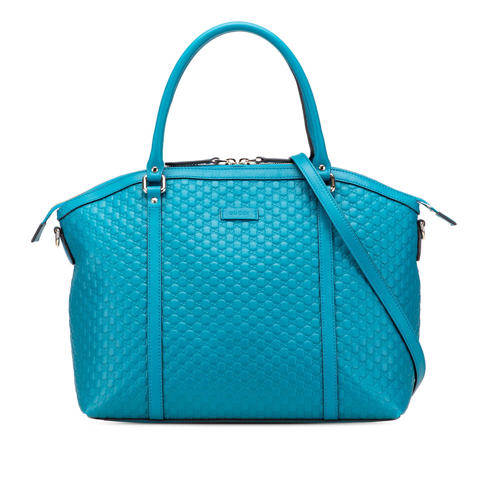 Gucci Large Microguccissima Dome Satchel Leather Bag Italy Blue: Gucci Large Microguccissima Dome Satchel Leather Bag Italy Blue This Gucci Large Microguccissima Dome Satchel combines elegance with practical features. Crafted from high-quality leather, it showcases