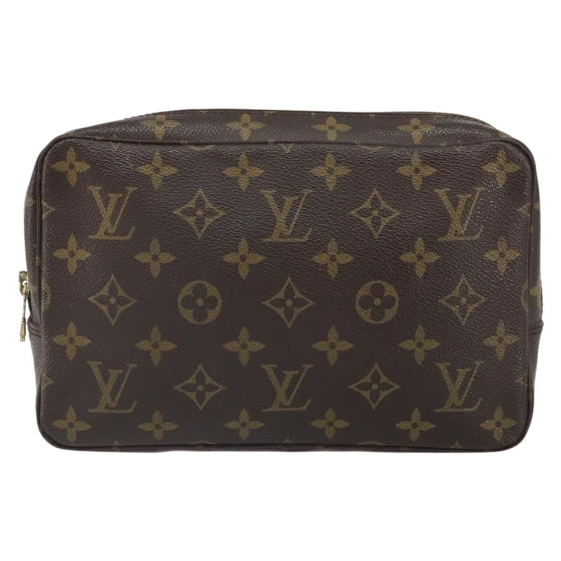 Louis Vuitton Monogram Canvas Brown Trousse Toilette Cosmetic Pouch (1 of 17)