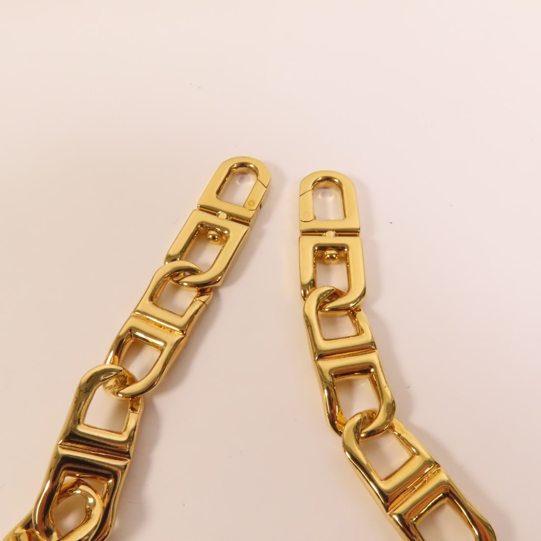 Delvaux Tempete PM 2way Shoulder Bag Beige Calfskin Leather - 7