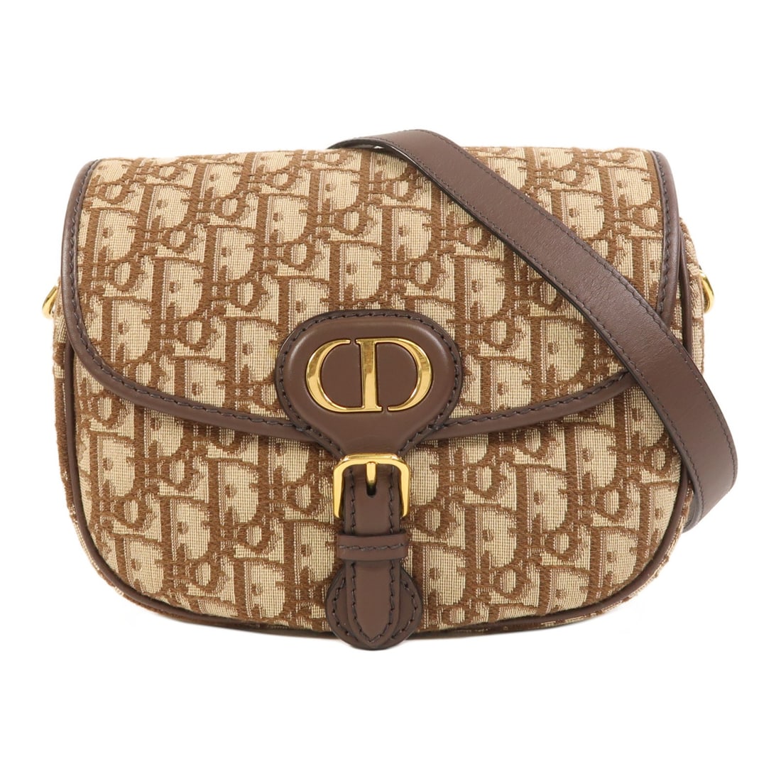 Dior Bobby Canvas Shoulder Bag Brown with Gold Tone Hardware: Dior Bobby Canvas Shoulder Bag Brown with Gold Tone Hardware This Christian Dior Bobby shoulder bag features brown canvas exterior and gold tone hardware. Crafted in France, it offers a compact design