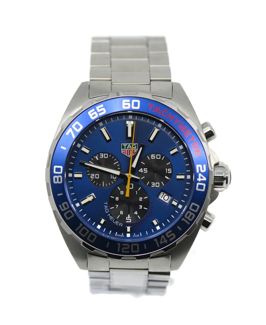 TAG Heuer Formula 1 CAZ101AB Chronograph Stainless Steel Watch with Box and Papers (1 of 6)