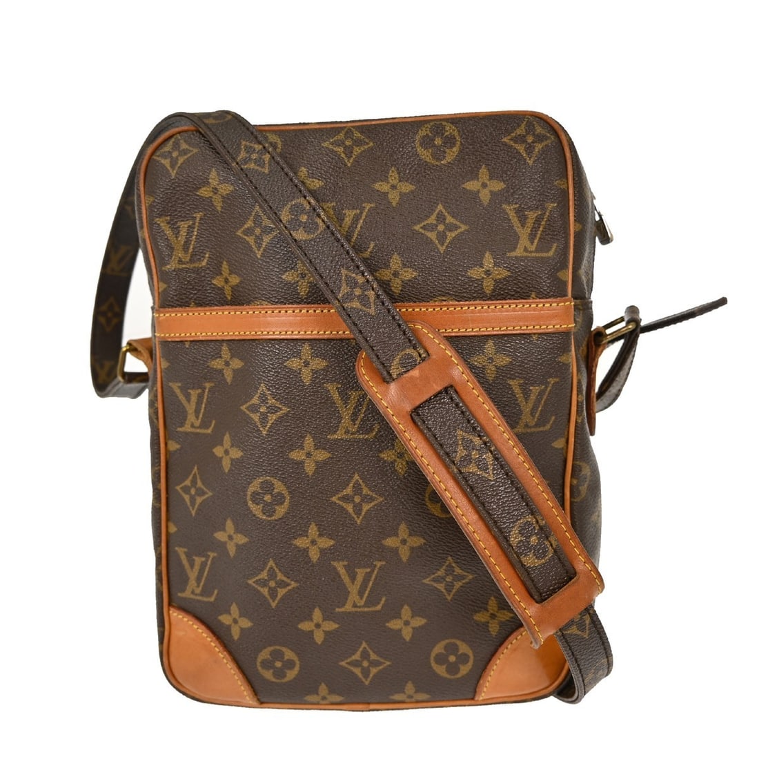 Louis Vuitton Danube MM Monogram Canvas Medium Crossbody Bag (1 of 9)