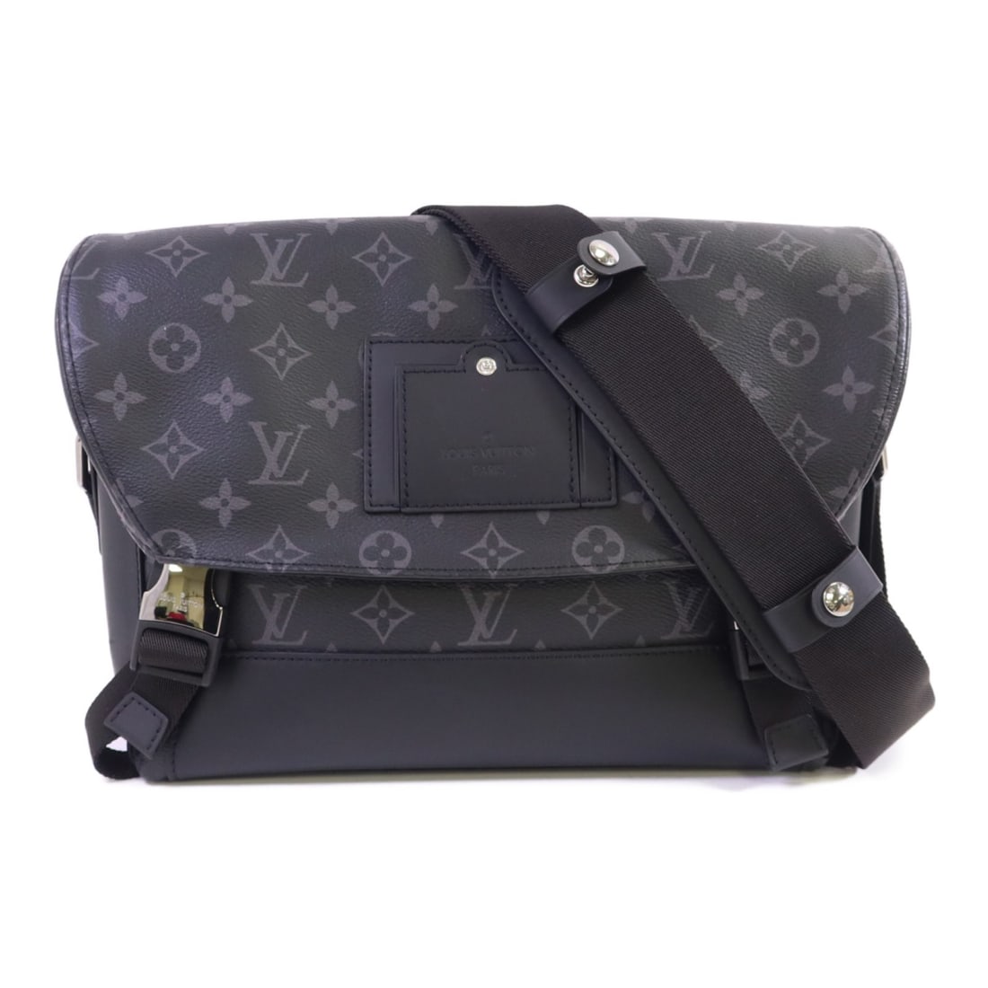 Louis Vuitton Voyager Messenger PM Black Monogram Eclipse Shoulder Bag M40511 (1 of 18)