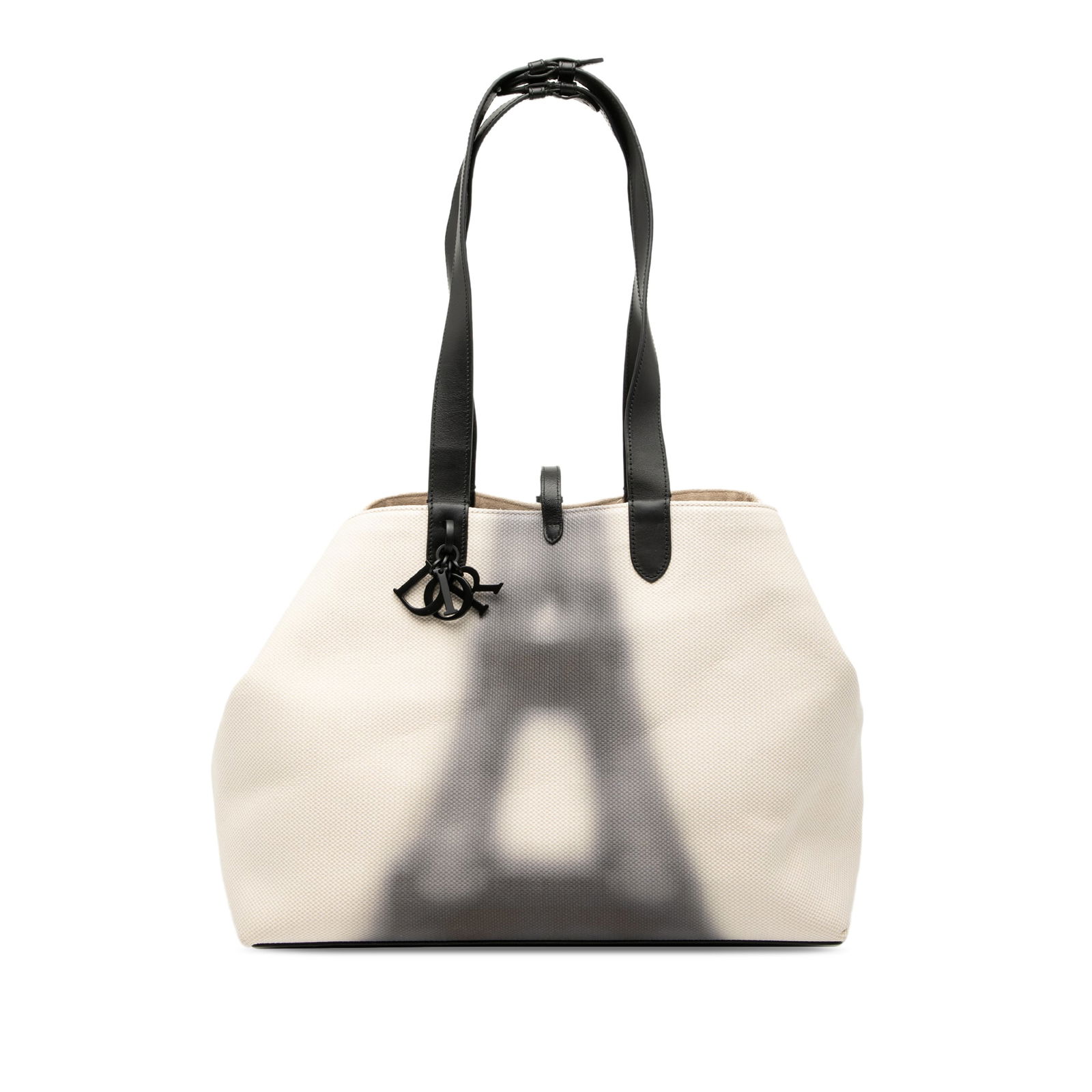 Dior Large Canvas Eiffel Tower Tote Bag White Fabric: Dior Large Canvas Eiffel Tower Tote Bag White Fabric Introducing the Dior Large Canvas Eiffel Tower Toujours Tote, a stylish and versatile bag that combines elegance with functionality. This tote feat