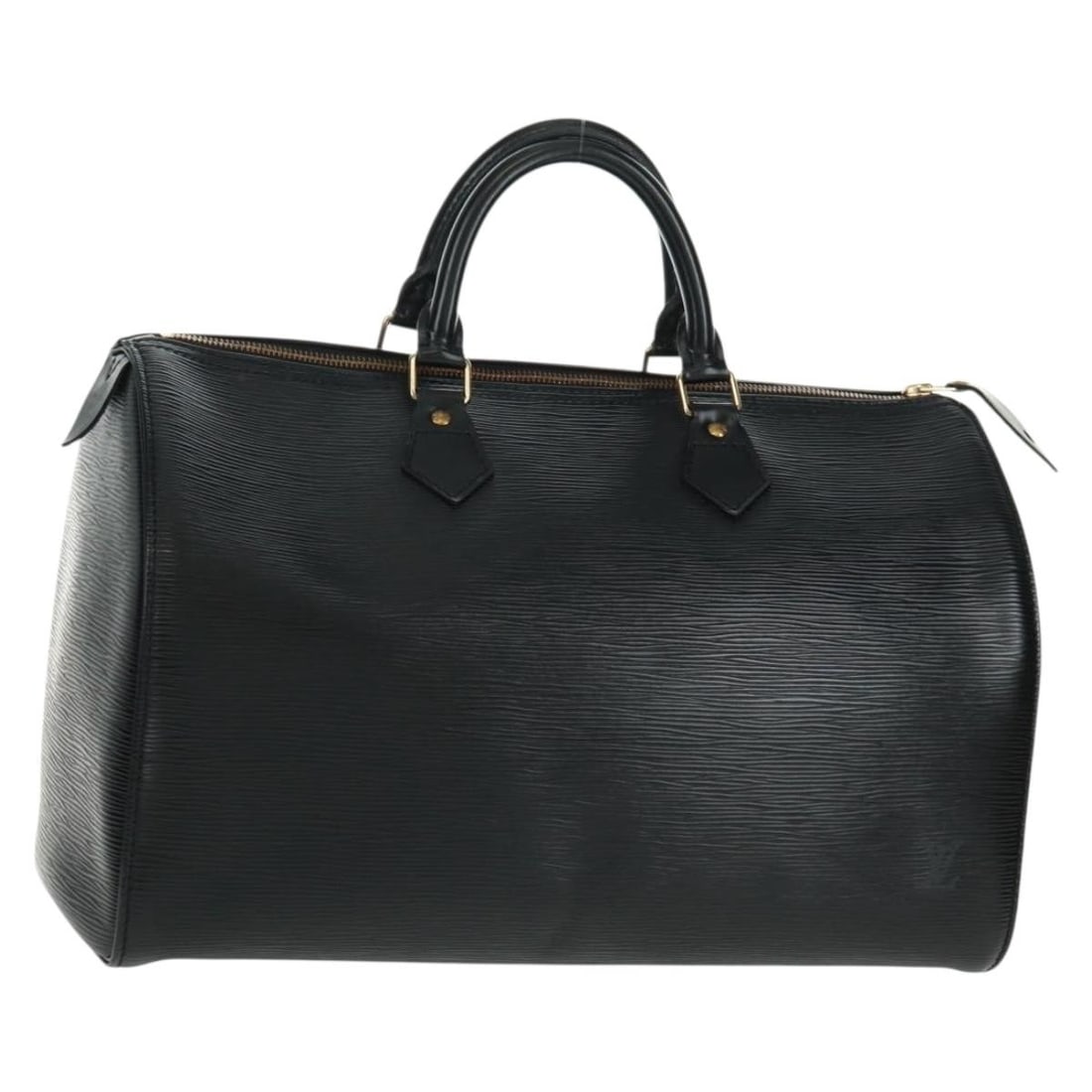 Louis Vuitton Speedy 35 Epi Black Leather Handbag with Dust Bag M42992 (1 of 18)