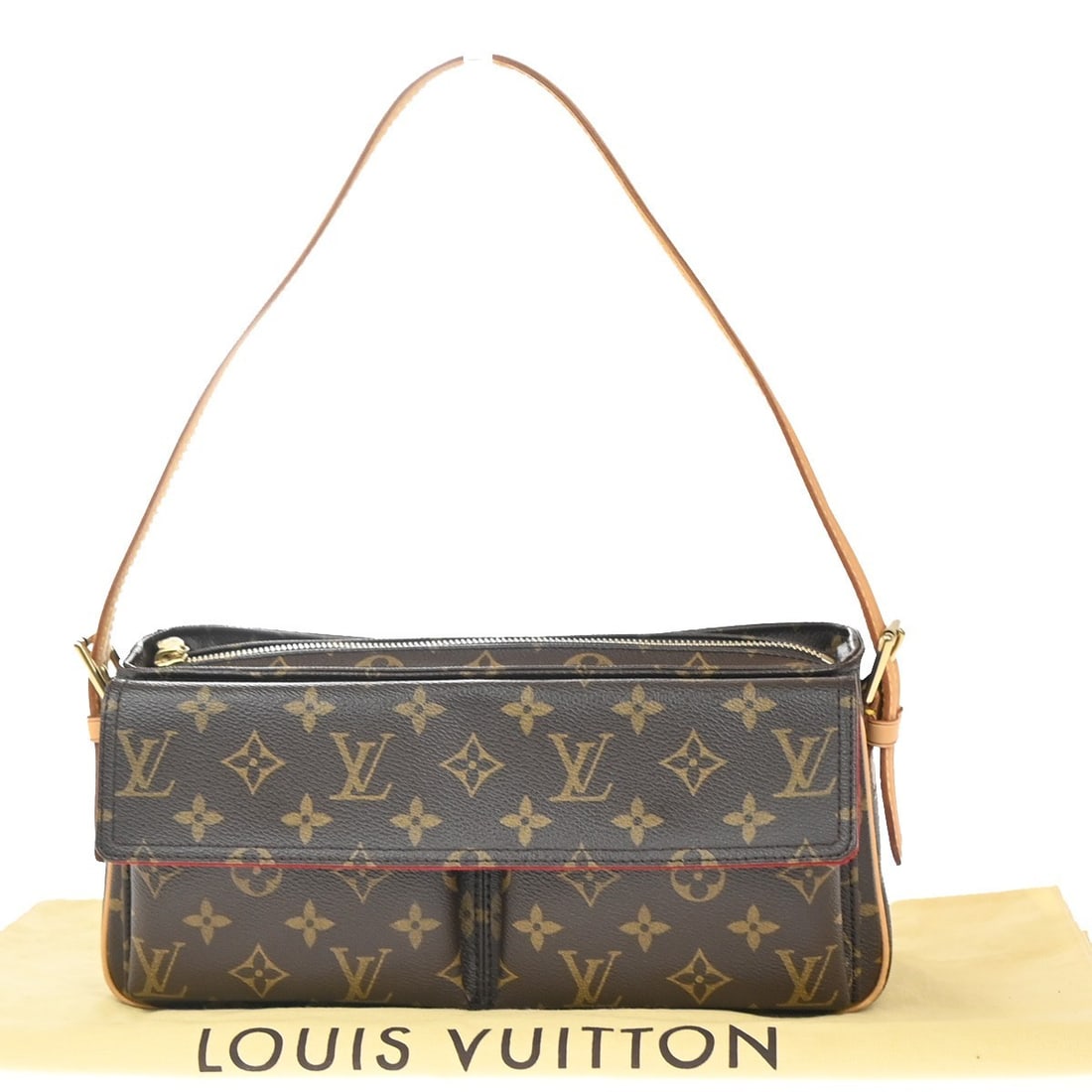 Louis Vuitton Viva Cite Brown Canvas Shoulder Bag 29cm (1 of 15)