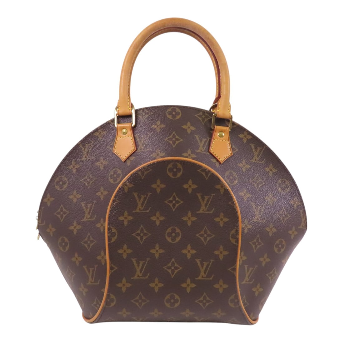 Louis Vuitton Elipse MM Handbag M51126 Monogram Brown PVC Canvas: Louis Vuitton Elipse MM Handbag M51126 Monogram Brown PVC Canvas This Louis Vuitton Elipse MM Handbag is a stylish accessory crafted from high-quality PVC coated canvas in a rich brown color. Designed