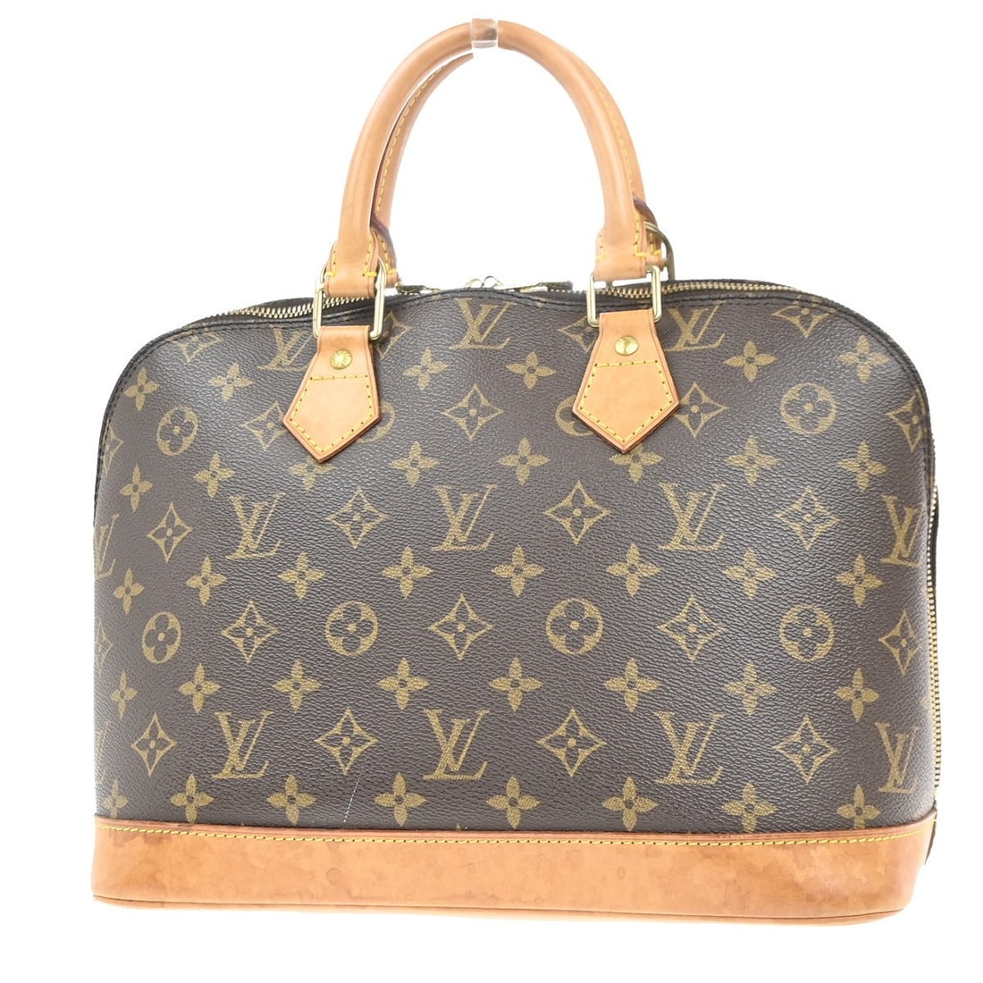 Louis Vuitton Alma Brown Monogram Canvas Handbag 30cm by 23cm by 16cm (1 of 15)
