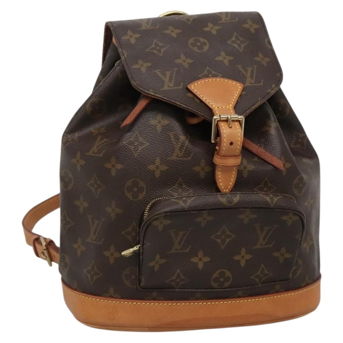 LOUIS VUITTON Monogram Montsouris MM Backpack M51136 Auth France (1 of 18)