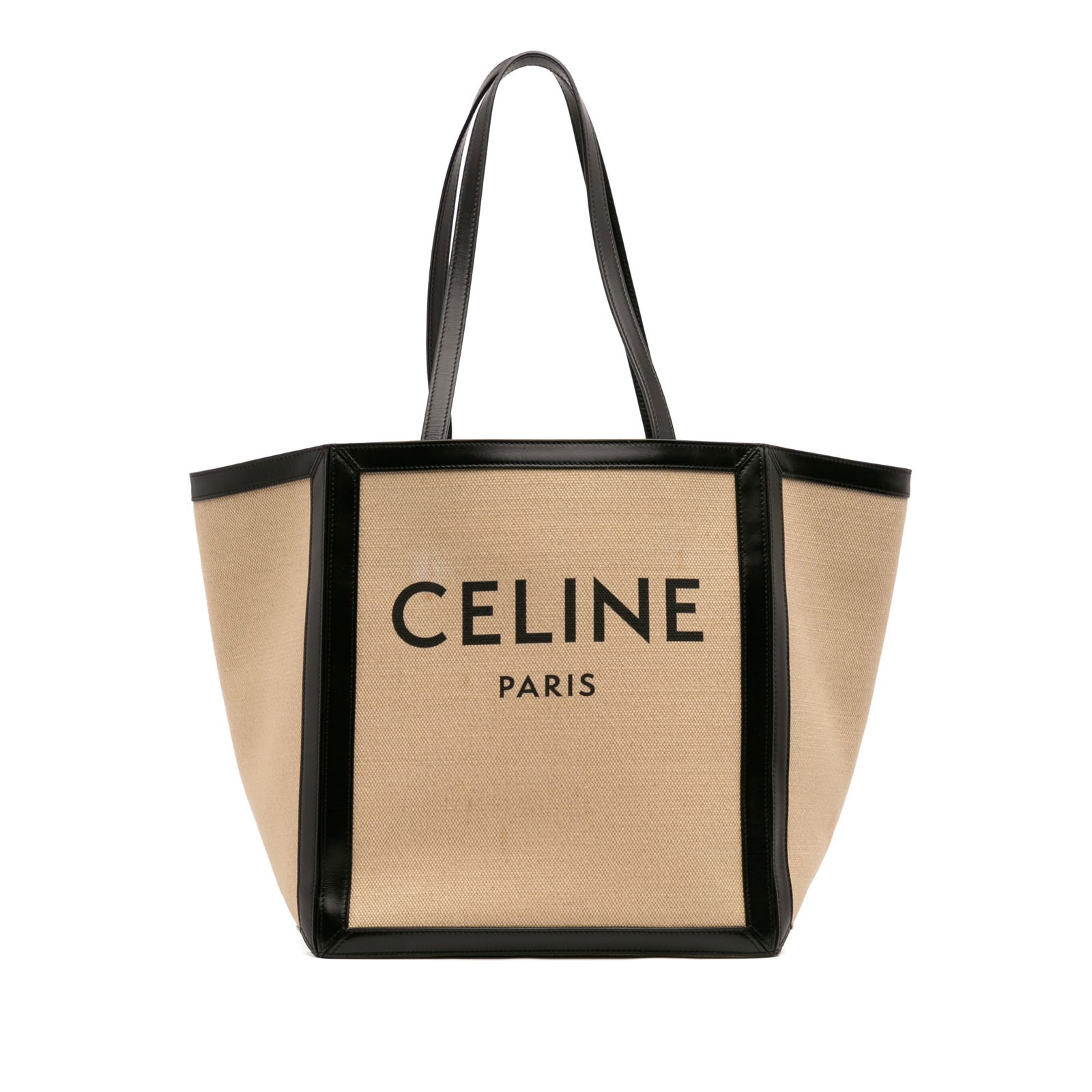 Celine Large Canvas Vertical Square Cabas Tote Brown Italy: Celine Large Canvas Vertical Square Cabas Tote Brown Italy This Celine Large Canvas Vertical Square Cabas Tote is a stylish and functional accessory, featuring a durable canvas body complemented by re