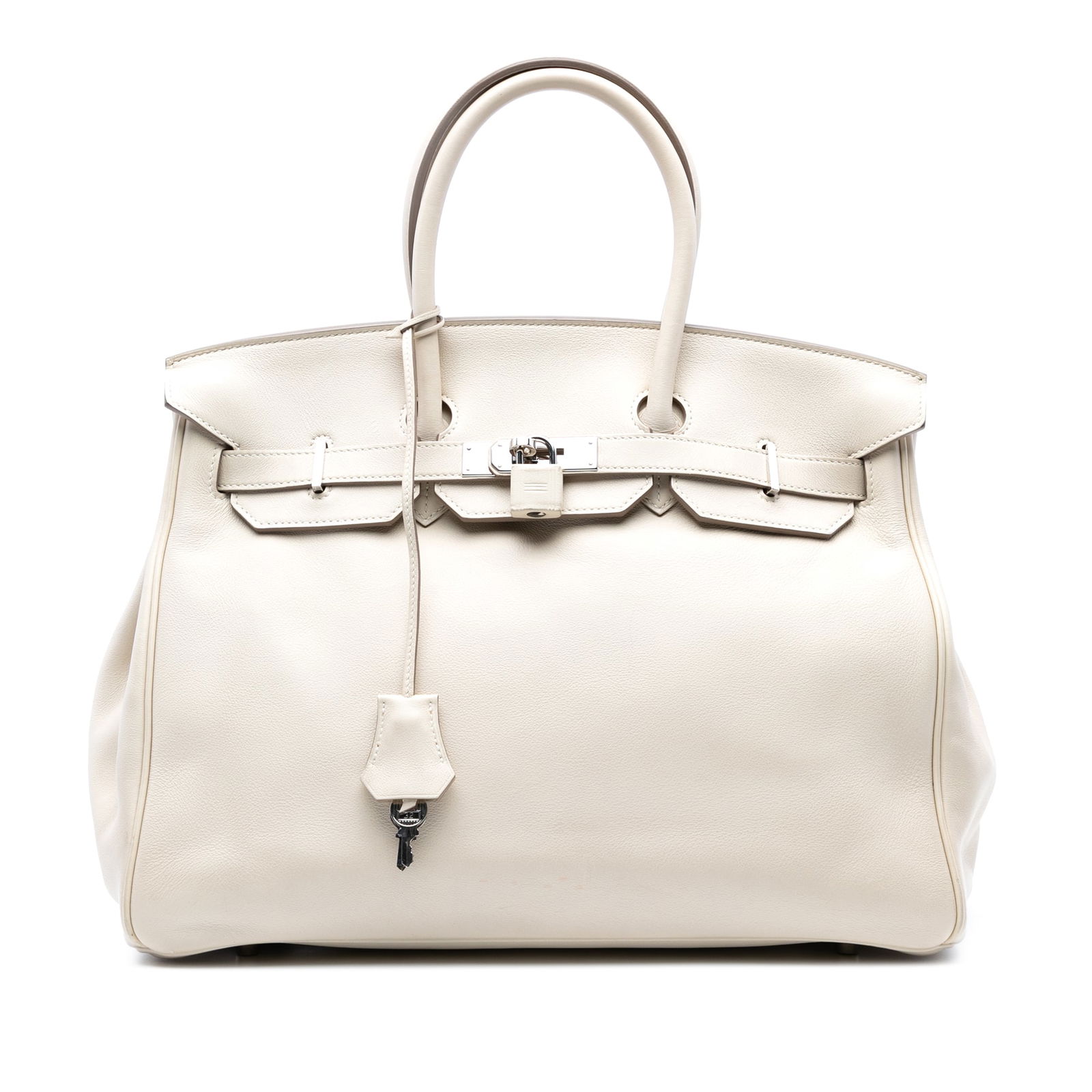 Hermes Swift Birkin Retourne 35 in Beton Leather (1 of 6)