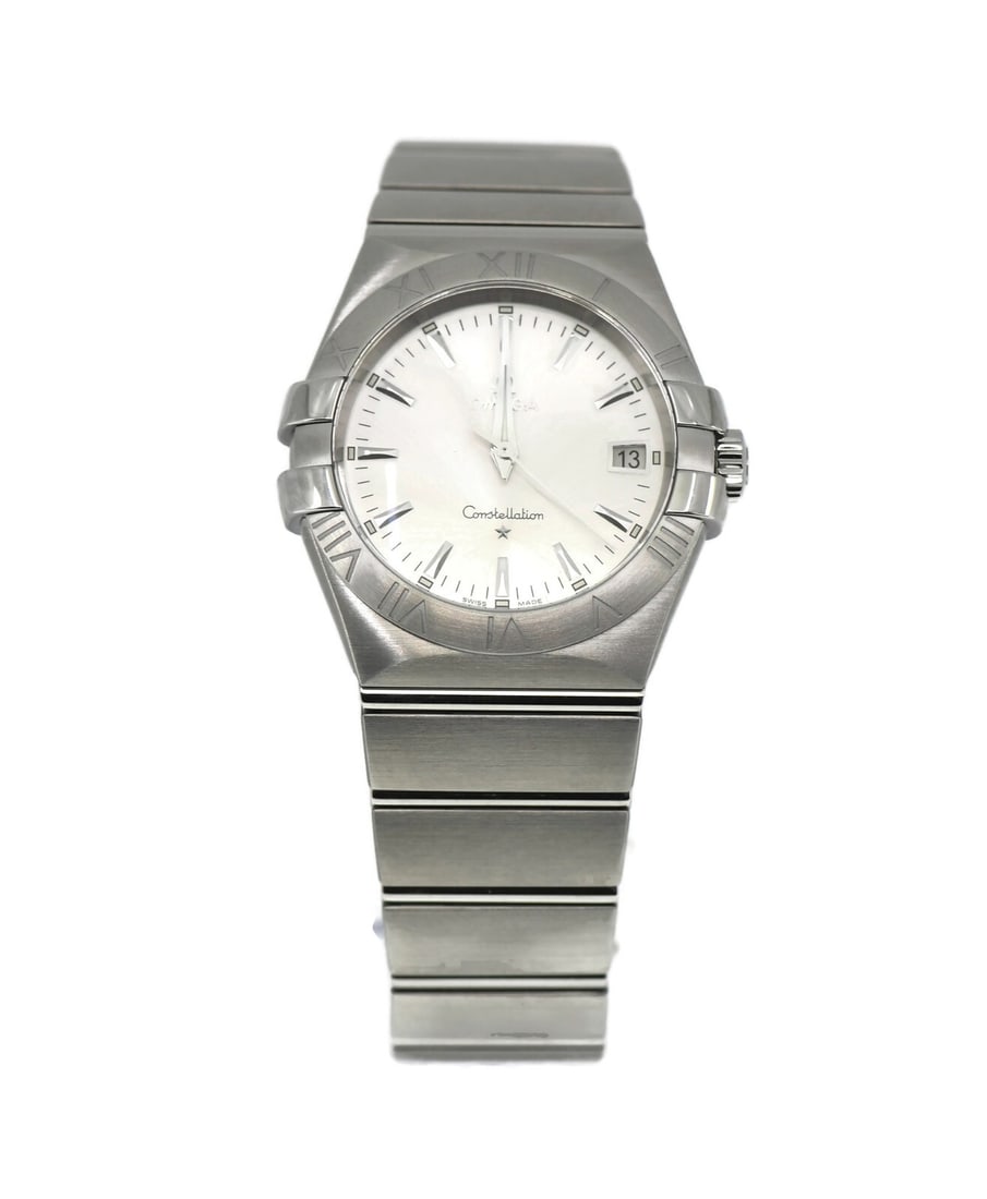 Omega Constellation Quartz Stainless Steel Watch 123.10.35.60.02.001 With Box and Papers (1 of 4)