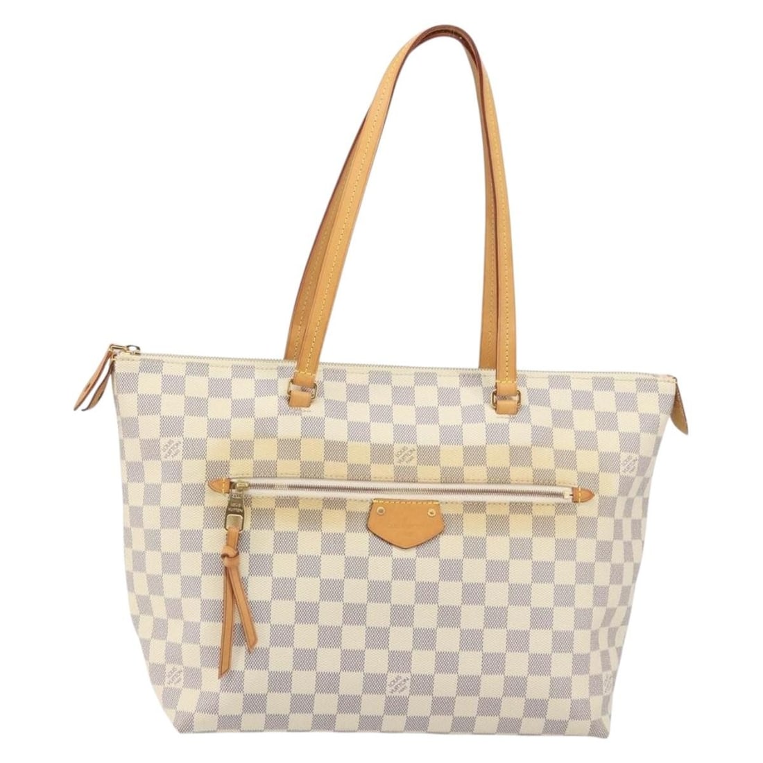 Louis Vuitton Damier Canvas Iena Tote 33cm White Female Bag (1 of 18)