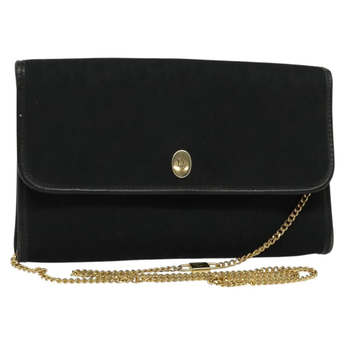 Vintage Christian Dior Canvas Trotter Crossbody Bag Black: Vintage Christian Dior Canvas Trotter Crossbody Bag Black This Christian Dior Vintage Trotter Flap Crossbody Bag is crafted from black canvas with metal fittings. Designed for women, it features a fla