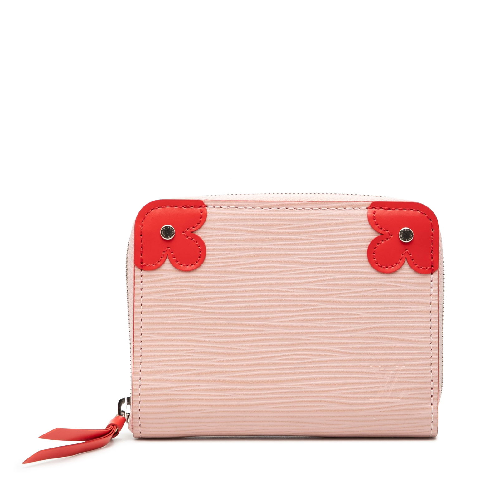 Louis Vuitton Pink Epi Leather Zippy Blooming Corners Coin Wallet (1 of 8)