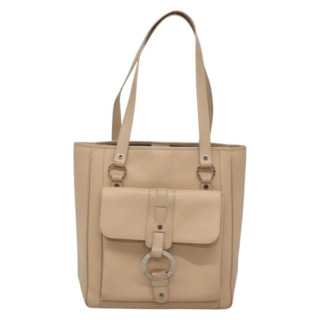Beige Leather Tote by Bvlgari for Women (1 of 18)