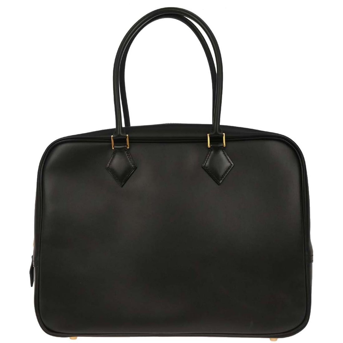 HERMES Black Chamonix Plume 32 Handbag with Leather Lining (1 of 10)