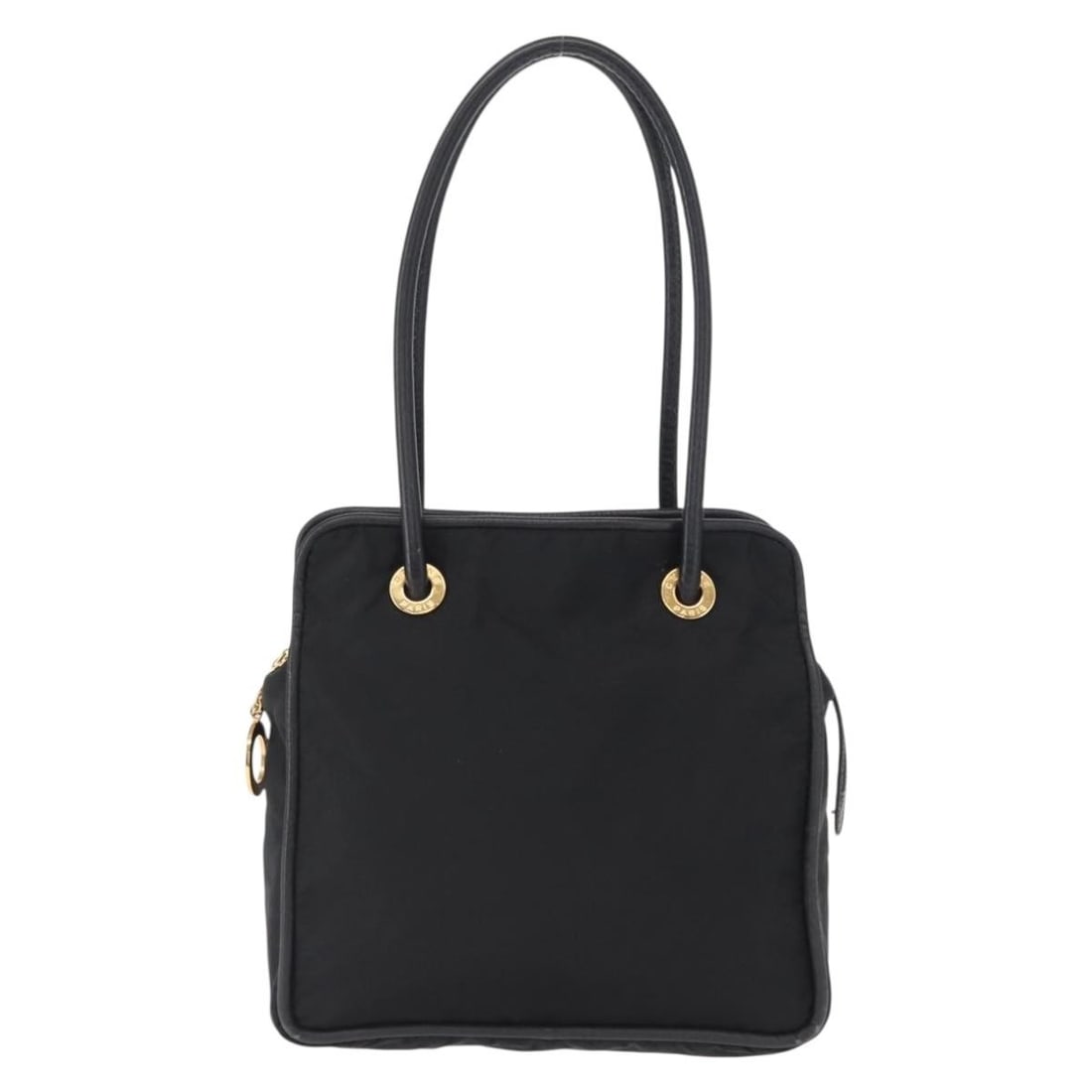 Vintage Celine Nylon Shoulder Bag in Black 28cm by 27cm by 11cm (1 of 18)