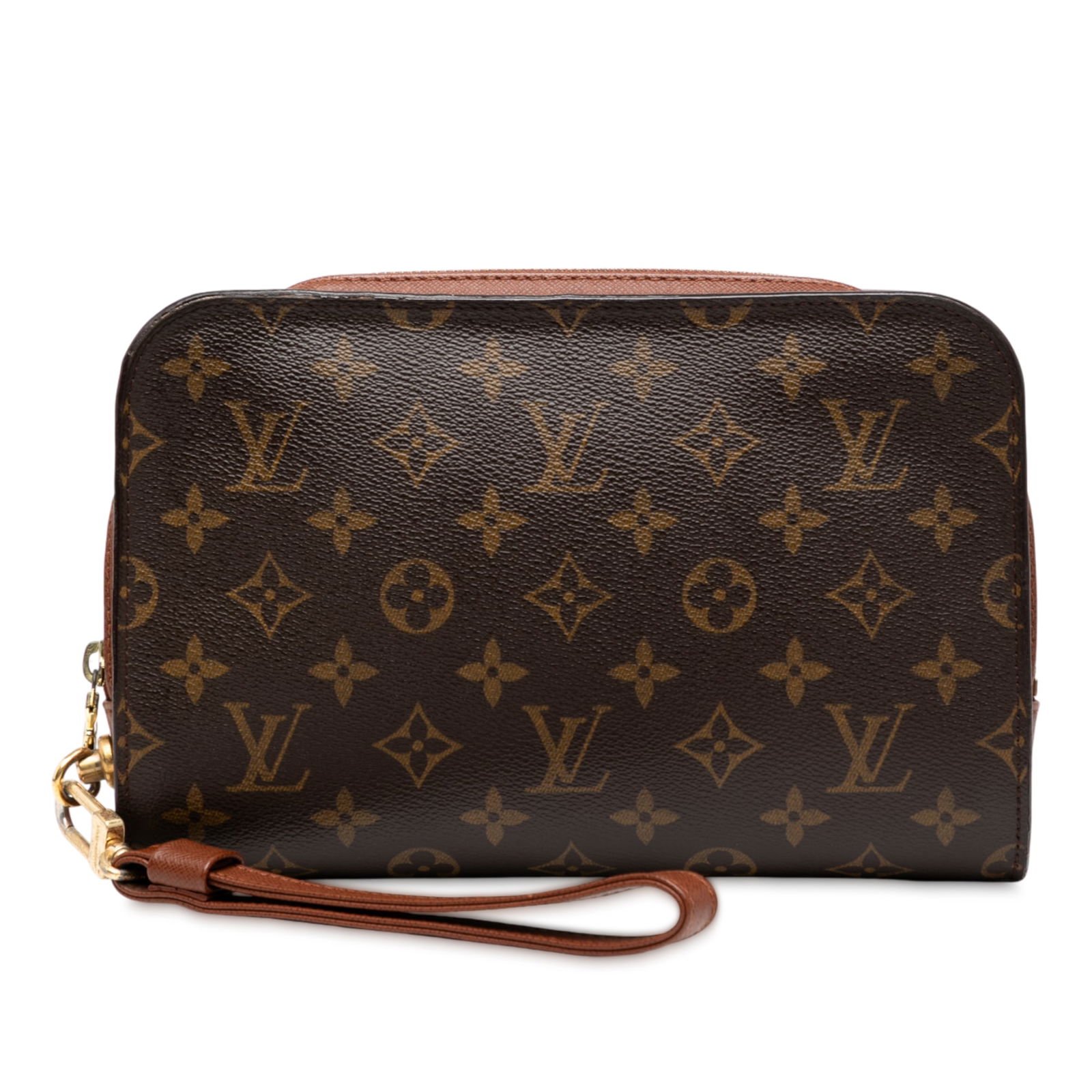 Louis Vuitton Monogram Orsay Bag with Leather Strap (1 of 7)