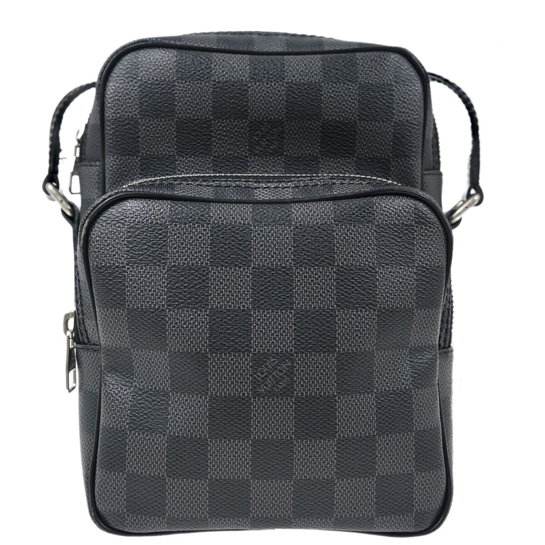 Louis Vuitton Damier Graphite Rem Crossbody Bag N41446 Vintage (1 of 10)