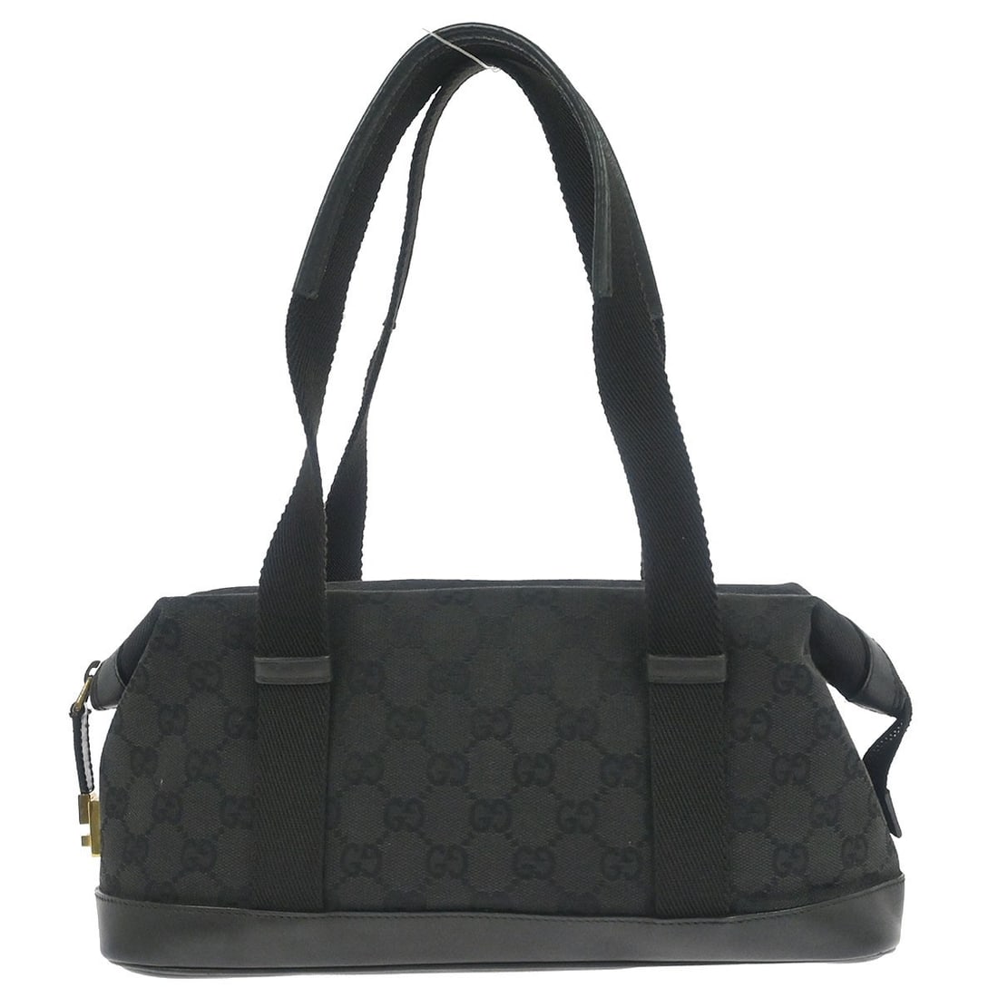 Gucci GG Small Black Canvas Handbag Model 92734 213048 (1 of 11)