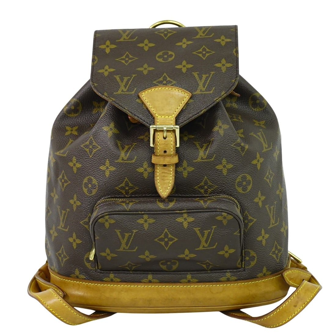 Louis Vuitton Montsouris Brown Canvas Vintage Backpack: Louis Vuitton Montsouris Brown Canvas Vintage Backpack This Louis Vuitton Vintage Montsouris Backpack features the iconic monogram canvas design in brown. Crafted for women, it offers a classic style