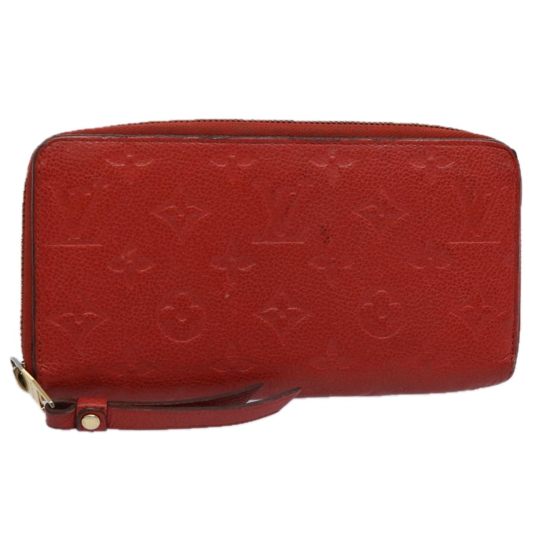 Louis Vuitton Zippy Wallet in Red Monogram Empreinte Leather (1 of 18)
