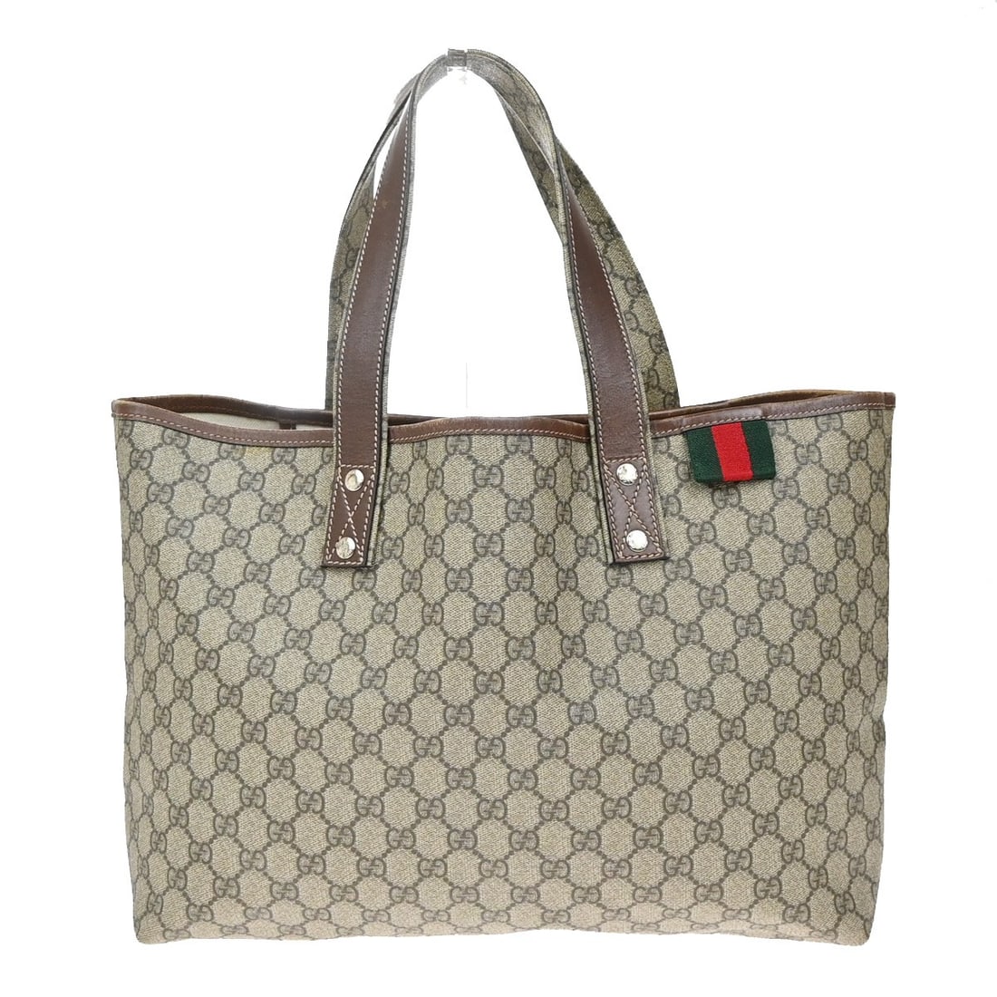 Beige Gucci Cabas Canvas Tote Bag 36cm by 27cm by 11cm (1 of 15)