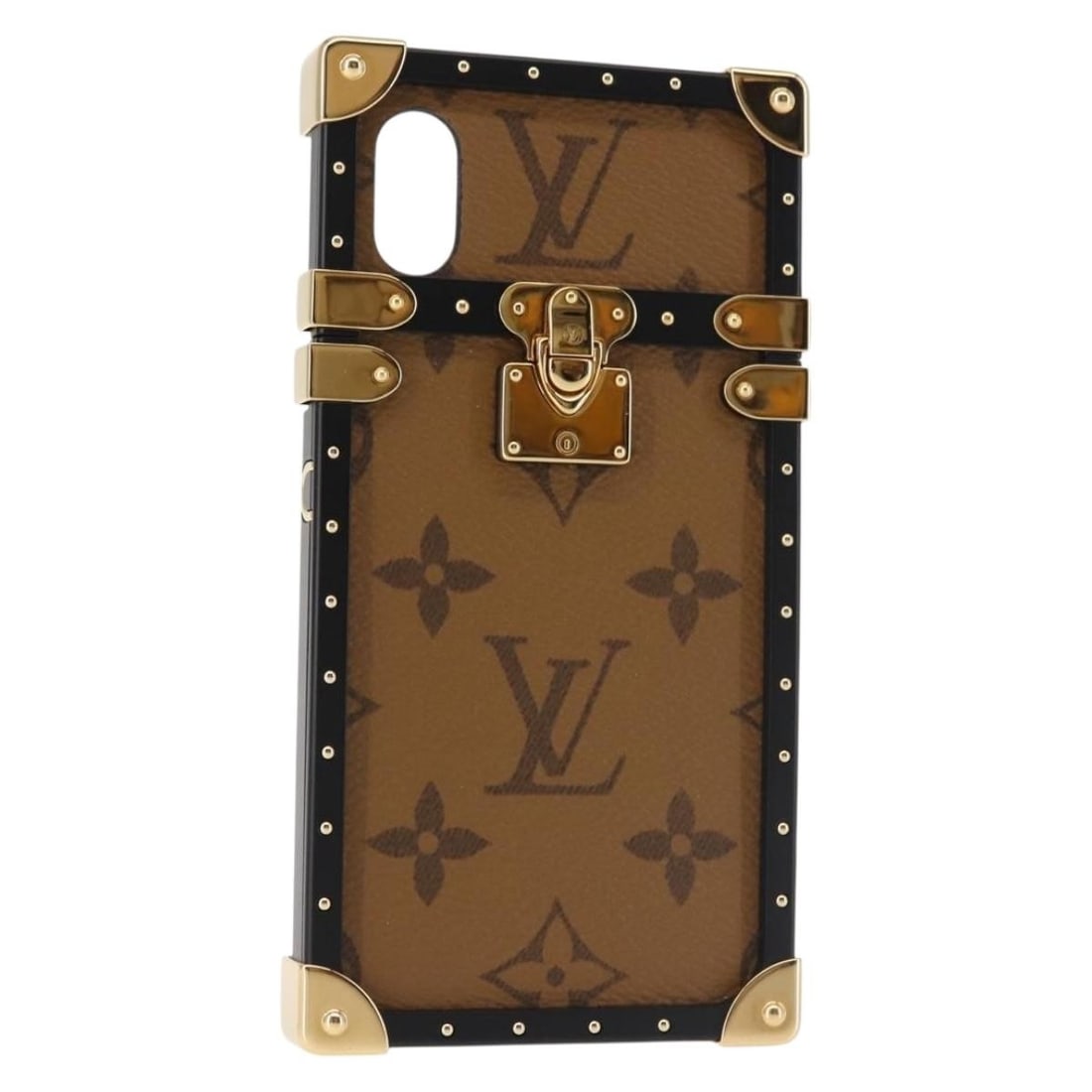 Louis Vuitton M62619 Reverse Canvas iPhone X XS Case Authentic: Louis Vuitton M62619 Reverse Canvas iPhone X XS Case Authentic This authentic Louis Vuitton iPhone Case is designed to provide stylish protection for your iPhone X or iPhone XS. Crafted from Monogram