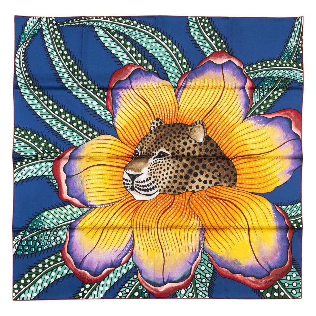 Hermes Baobab Silk Scarf Blue Yellow 35 in Collectible France: Hermes Baobab Silk Scarf Blue Yellow 35 in Collectible France Introducing the exquisite Hermes blue and yellow "Baobab" silk scarf, a stunning collectible piece that showcases the artistry of the reno