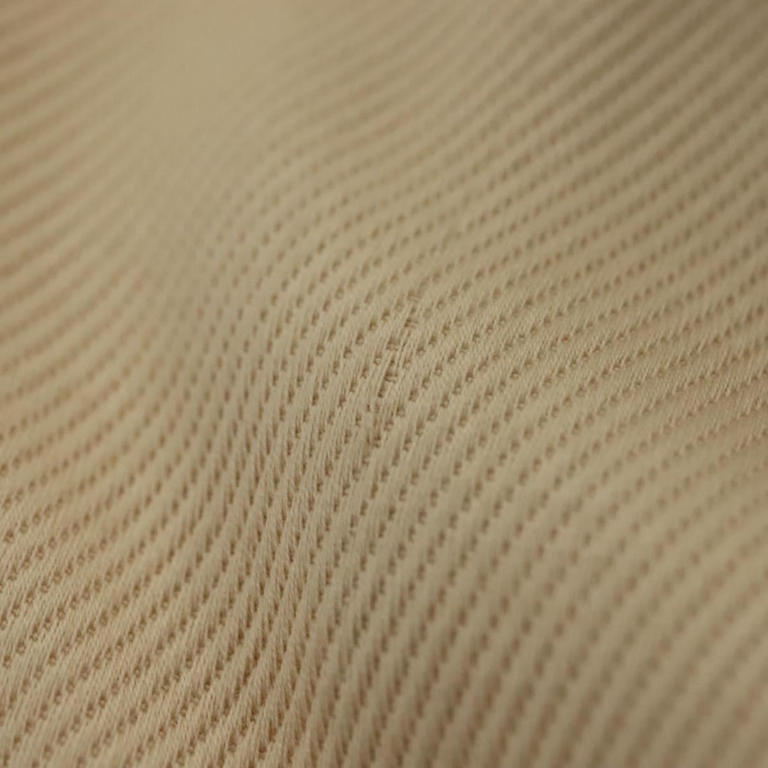 Authentic CHANEL Beige Canvas Skirt with CC Logo Made in Italy - 13