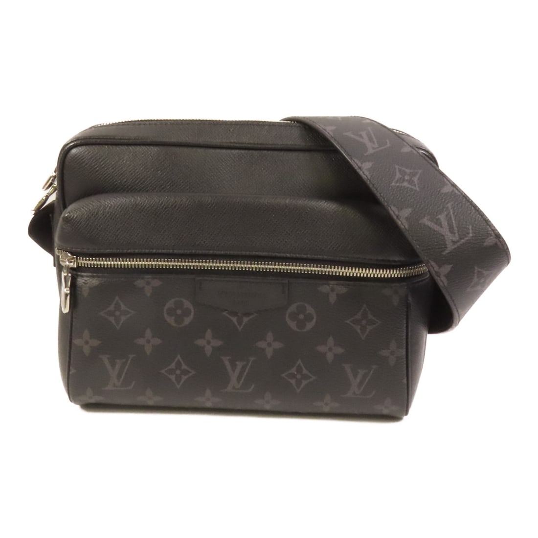 Louis Vuitton Voyager Messenger PM Monogram Eclipse Black PVC Shoulder Bag (1 of 15)
