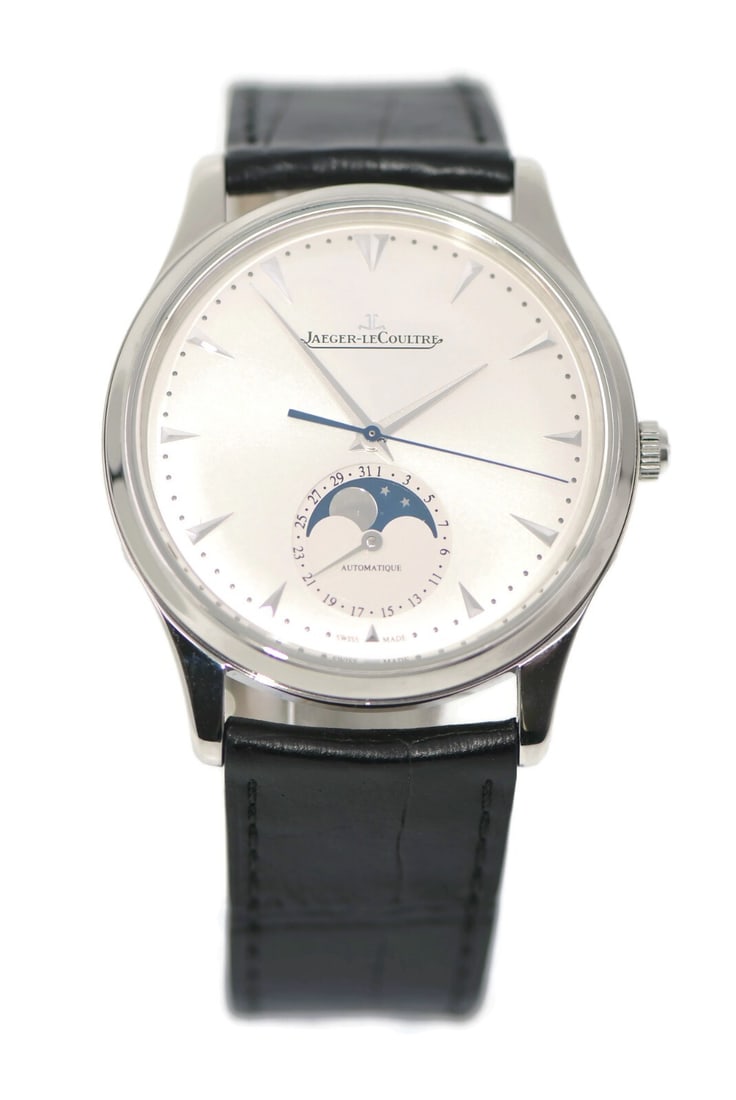 Jaeger LeCoultre Master Moon Q1368420 Stainless Steel Watch with Box and Papers (1 of 4)
