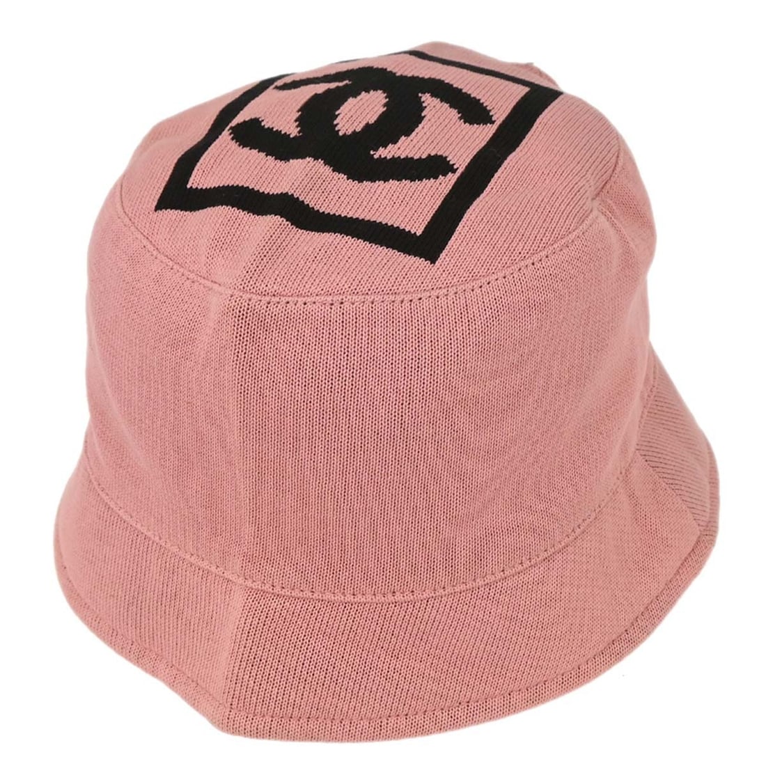 Chanel Pink Cotton Sport Line Hat Size M: Chanel Pink Cotton Sport Line Hat Size M Elevate your casual wardrobe with this stylish Chanel Sport Line Hat in a vibrant pink hue. Crafted from 100% cotton, this hat is perfect for year-round use, o