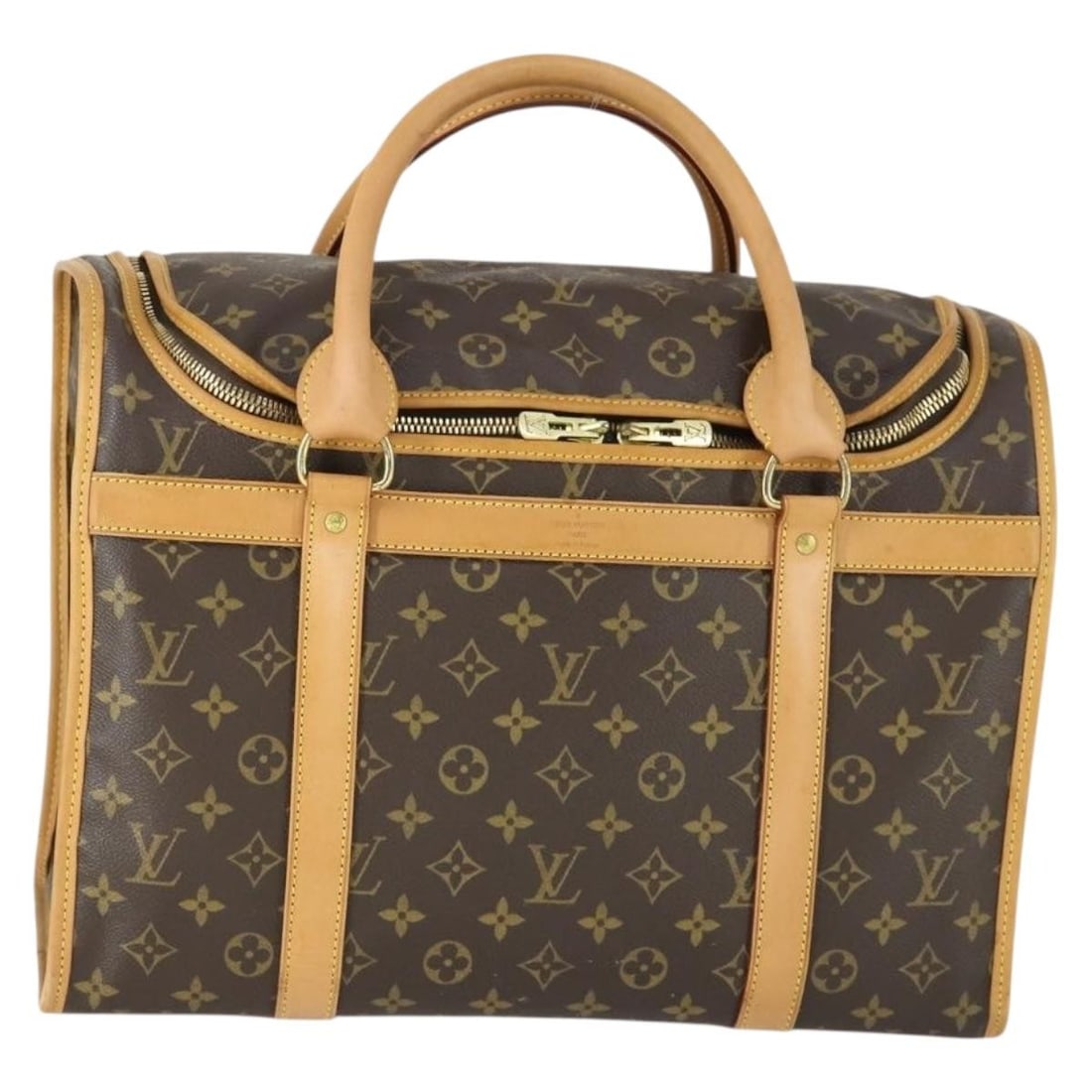 Louis Vuitton Sac Shan 40 Monogram Canvas Pet Carrier M42024 (1 of 18)