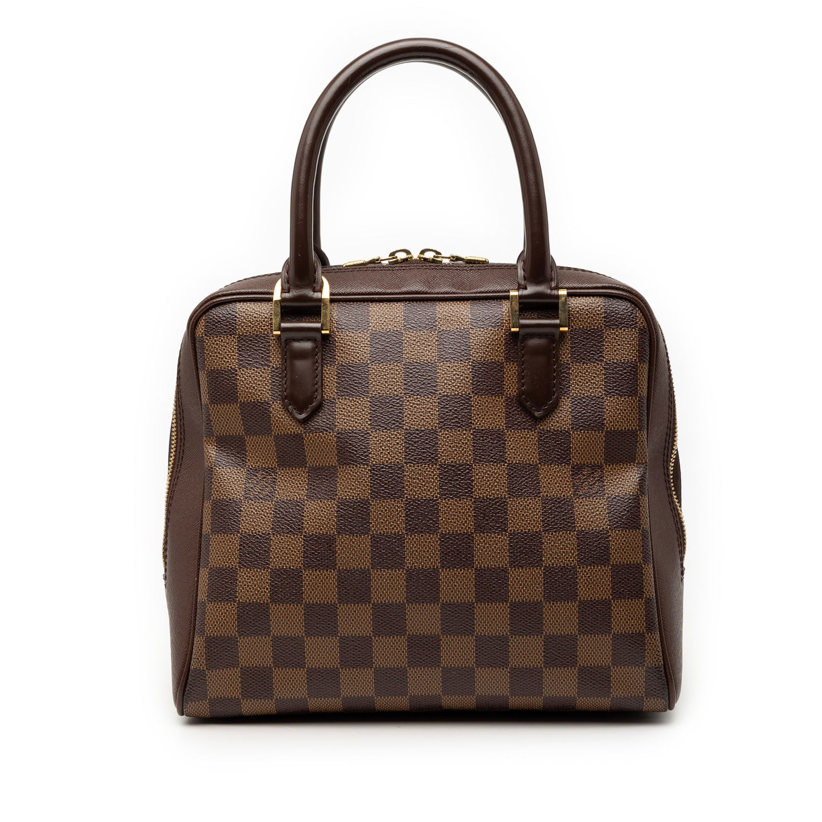 Damier Ebene Brera bag with leather trim by Louis Vuitton (1 of 7)
