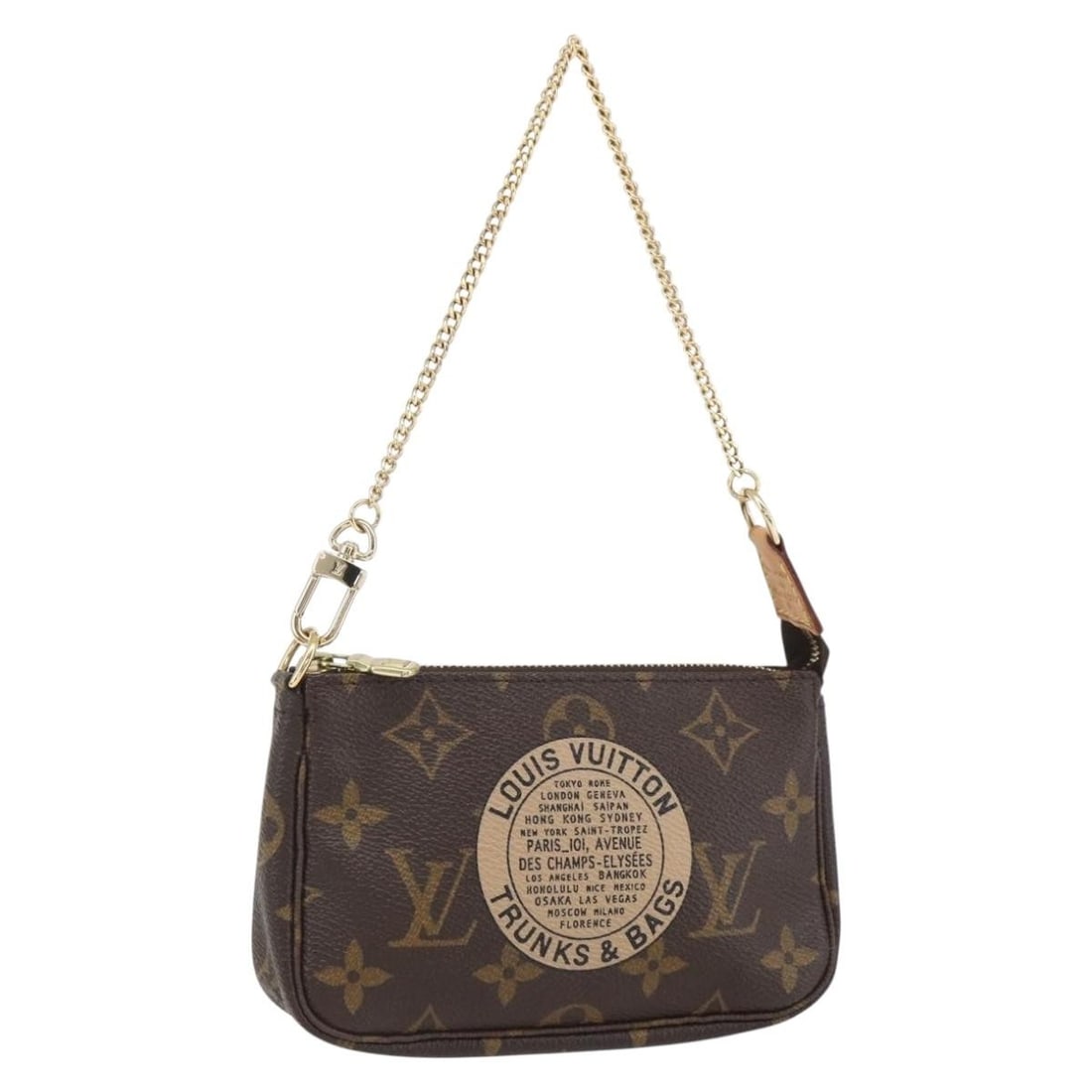 Louis Vuitton Monogram Canvas Mini T&B Pochette Accessoires Pouch M60153 (1 of 18)