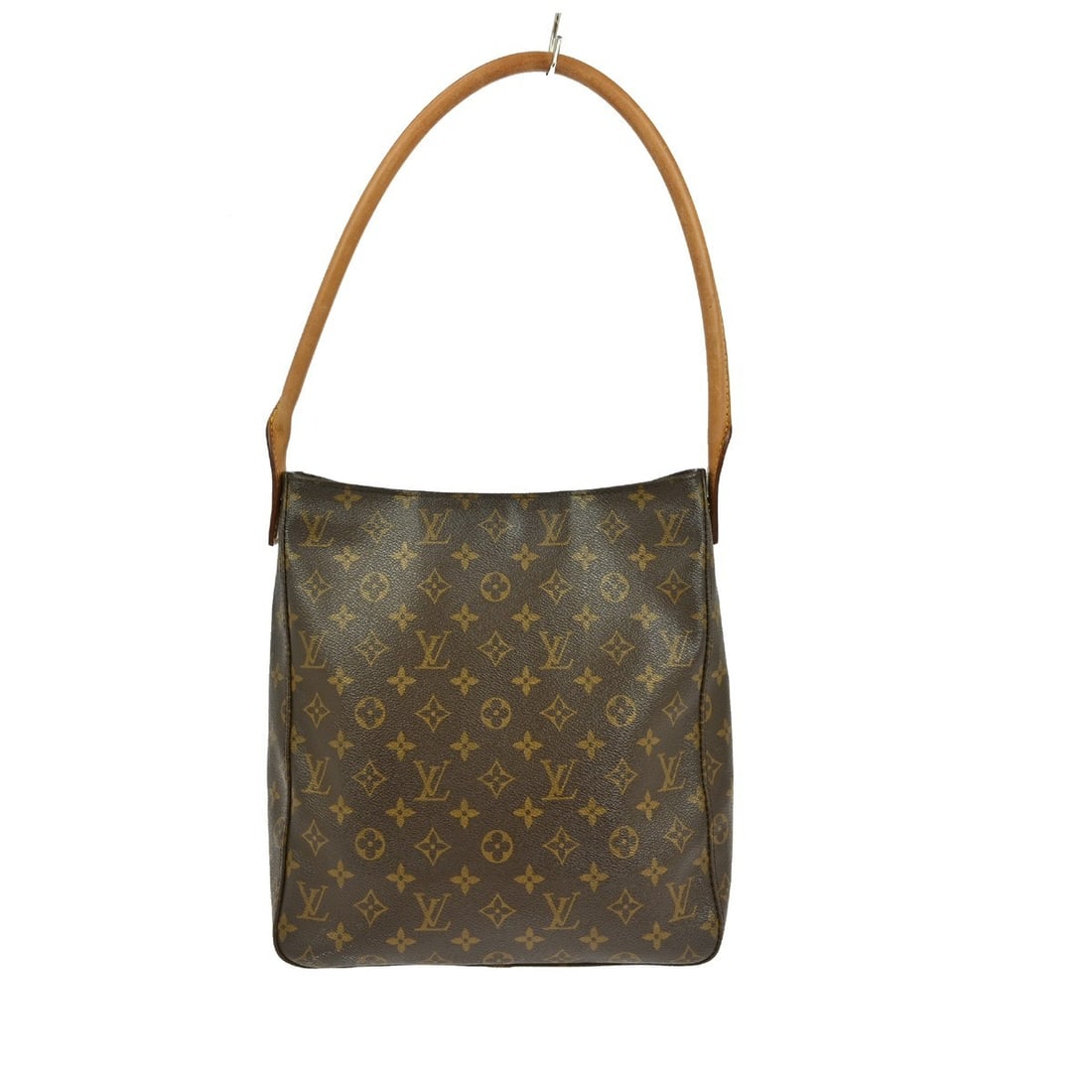 Louis Vuitton Monogram Canvas Looping Shoulder Bag 28cm: Louis Vuitton Monogram Canvas Looping Shoulder Bag 28cm This Louis Vuitton Looping handbag is crafted from signature brown monogram canvas designed for women. The handbag shows signs of use including
