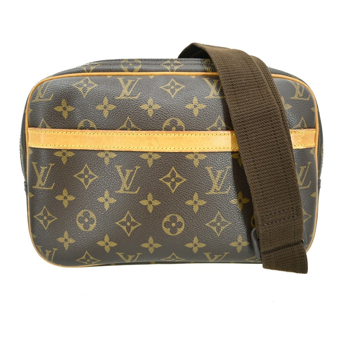 Louis Vuitton Monogram Canvas Female Reporter Bag 27cm by 20cm by 13cm (1 of 8)