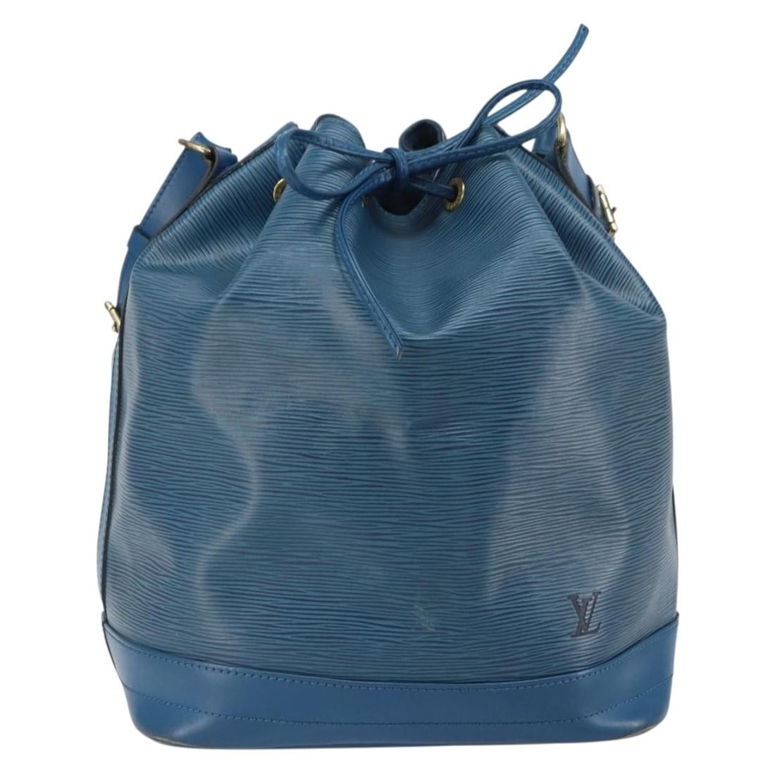 Louis Vuitton Blue Epi Leather Noe Shoulder Bag 27x34x19.5cm (1 of 18)