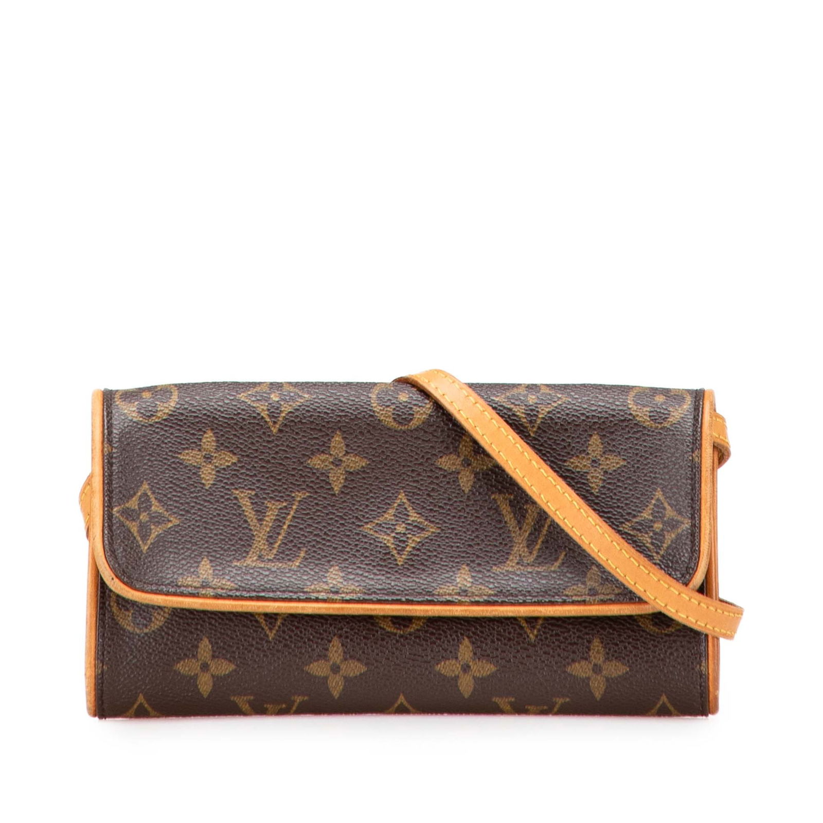 Louis Vuitton Monogram Pochette Twin PM Canvas Shoulder Bag (1 of 10)
