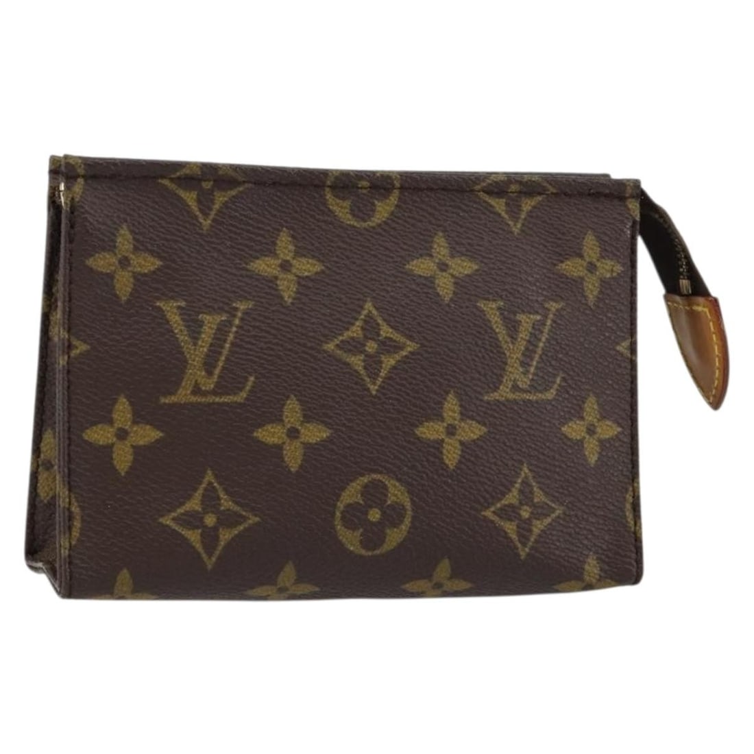 LOUIS VUITTON Monogram Poche Toilette 15 Pouch M47546 Auth France (1 of 17)