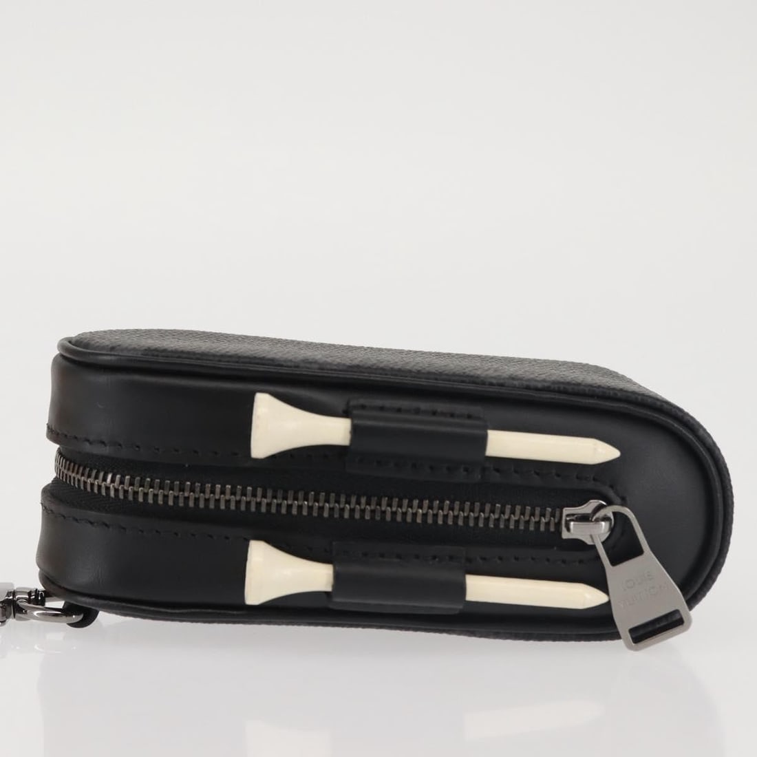 Louis Vuitton Monogram Eclipse Golf Bag Charm GI0344 Authentic - 4