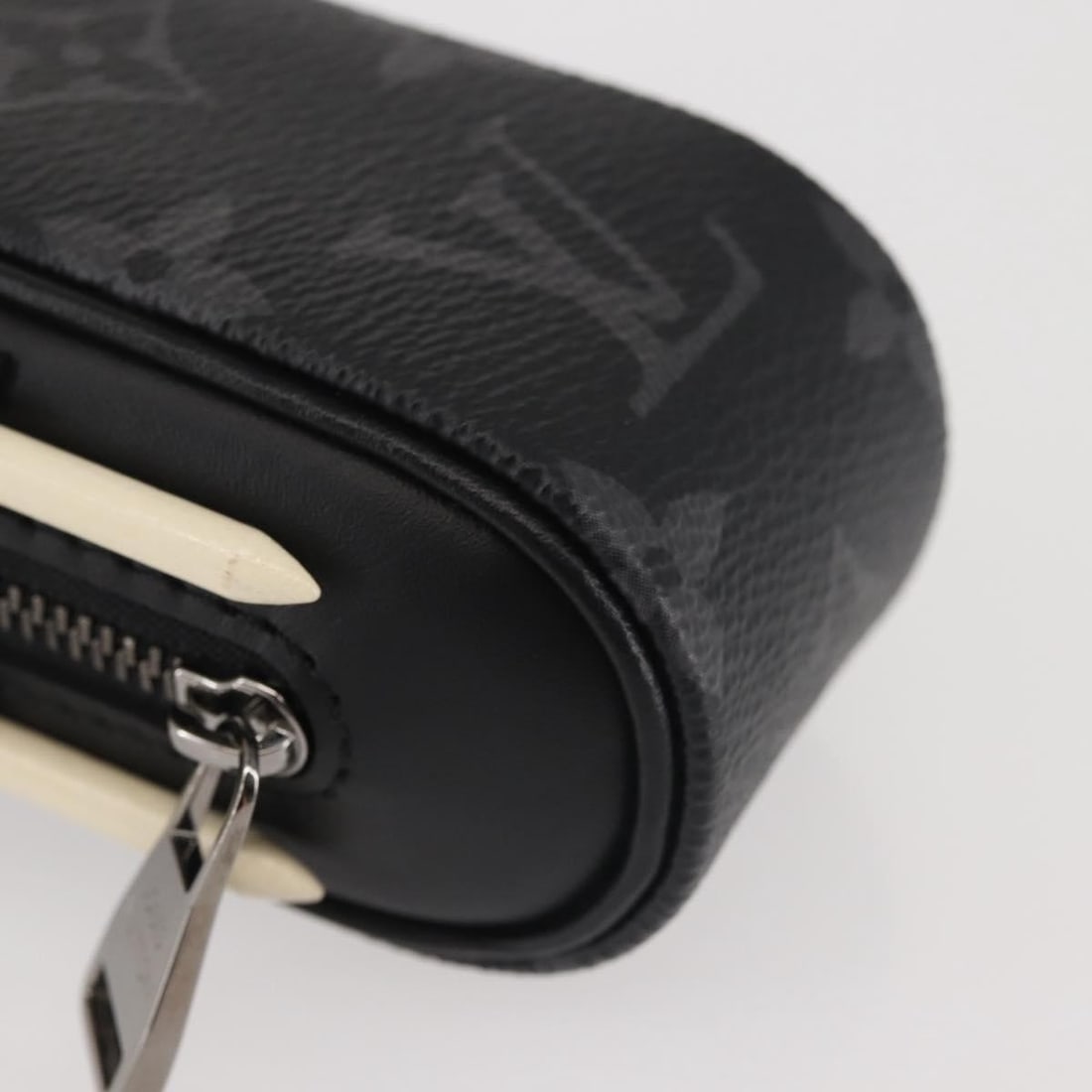 Louis Vuitton Monogram Eclipse Golf Bag Charm GI0344 Authentic - 8