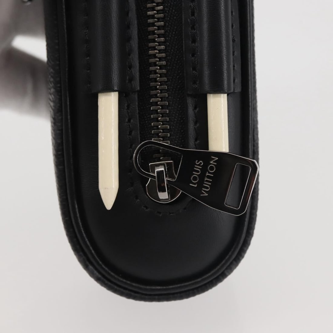 Louis Vuitton Monogram Eclipse Golf Bag Charm GI0344 Authentic - 9