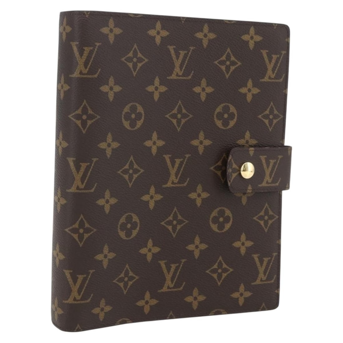 Monogram Canvas Agenda GM Day Planner R20106 with Dust Bag and Accessories: Monogram Canvas Agenda GM Day Planner R20106 with Dust Bag and Accessories This Louis Vuitton Monogram Agenda GM Day Planner Cover features the signature Monogram Canvas in a classic monogram color. I